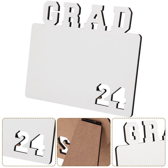 HOMEMAXS 1Pack Sublimation Photo Frame Density Board for Graduation Party Decorative Memory Storage
