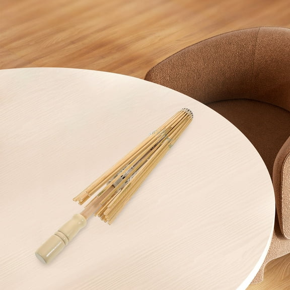 HOMEMAXS DIY Wooden Umbrella Frame Bones Oil Paper Umbrella Stand Holder For Wedding Supplies Decorative Parasol Paper Umbrella Holder For Kids And Role Playing Props