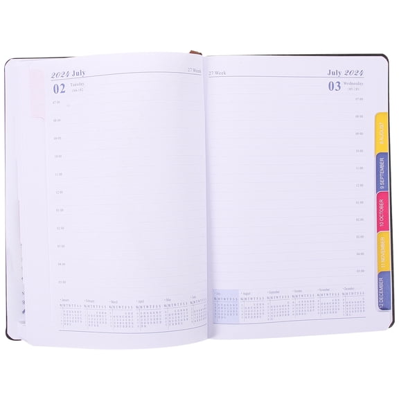 CRAFTHROU Task Notebook For Work Black Paper 1Pack