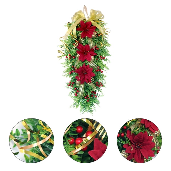 Decoration Ornaments Artificial Garland Advent Wreath Outdoor Christmas