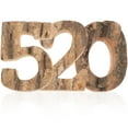 thumbnail image 1 of 1Set Wooden Numbers Multi Color Wall Decoration for Homeowners Living Room 9.5x7x3in, 1 of 8