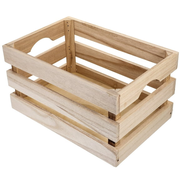 HOMEMAXS Decorative Nesting Boxes Wicker Storage Box 30X20X16CM