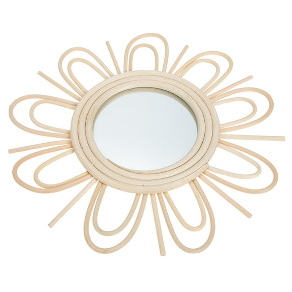 Decorative Rattan Mirror Home Decoration Wall Hanging