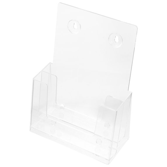 jojofuny Document Display Rack Acrylic 1Pcs 8.3X6.3X3In