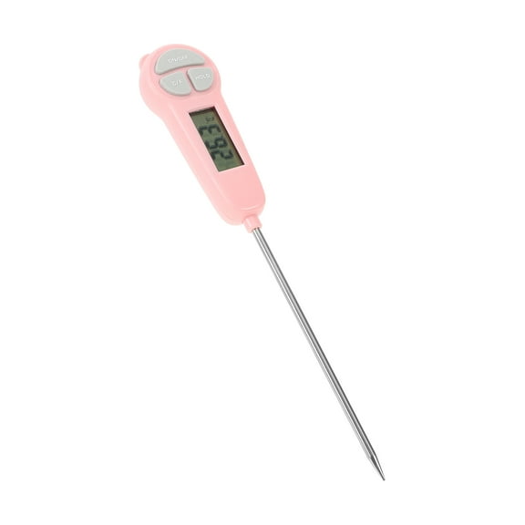 HOMEMAXS Digital Meat Thermometer Kitchen Probe Baby Pink
