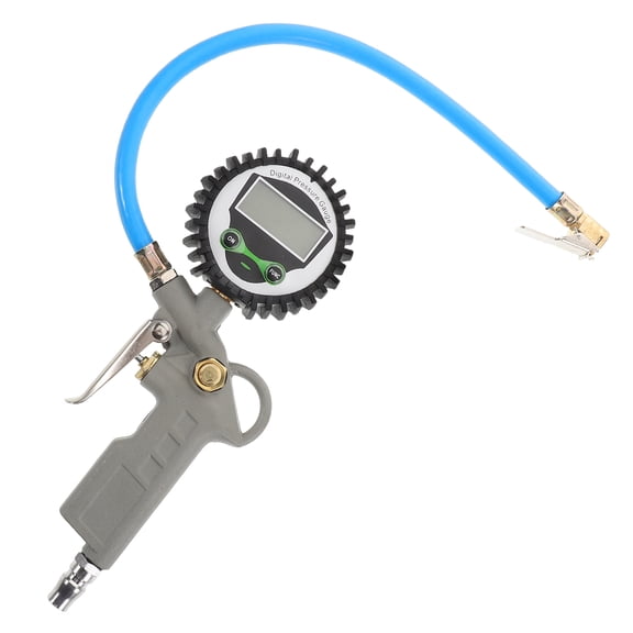 HOMEMAXS Digital Tire Pressure Gauge Meter For Truck Car Large Handle For Easy Reading Stainless Steel Tire Pressure Measuring Tool Automotive Equipment