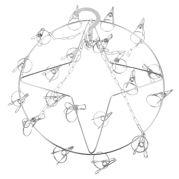 HOMEMAXS Dish Flower Drying Rack 35.00X30.00X30.00CM Silver