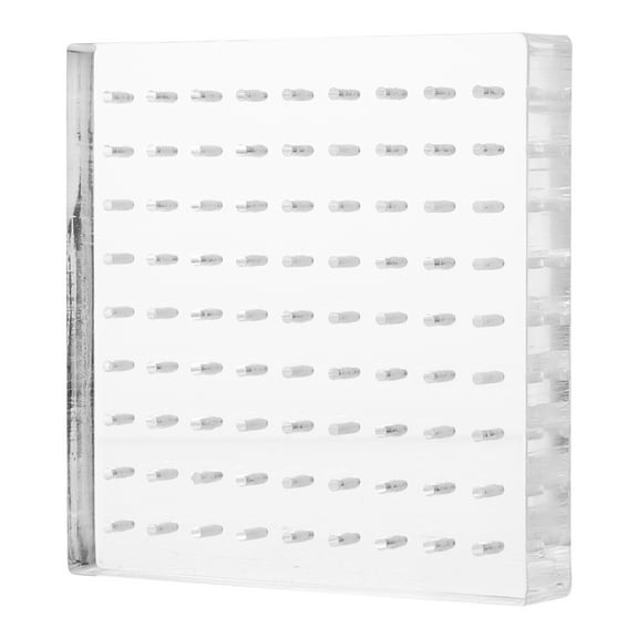 HOMEMAXS Display Case Stands for Vendor Events Acrylic Base Premium Material