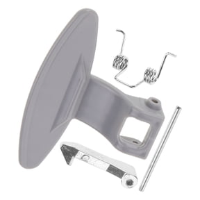 HOMEMAXS Door Handle Lock Front Load Washing Machine Accessories 9.50X6.50X1.50CM Silver