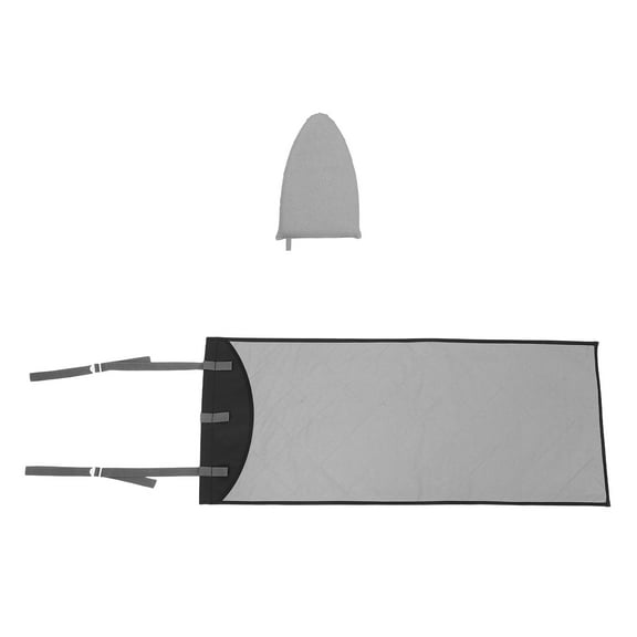 Door Hanging Ironing Pad Heat Resistant Ironing Mat Portable Ironing Board For Travel Home Steam Ironing Adjustable Length Protects Walls Storage