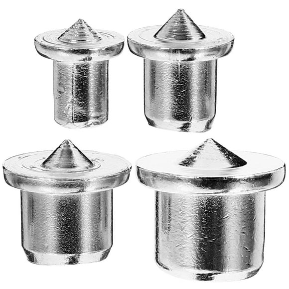 HOMEMAXS Dowel Pin Log Pin Locator Masonry 1.5X1.5cm Silver