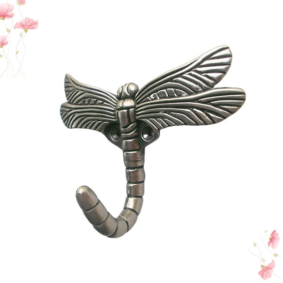 HOMEMAXS Dragonfly Door Hook Decorative Hooks Coat Animal Design Child