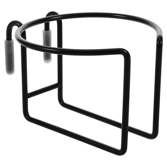 HOMEMAXS Black Beverage Cup Holder for Shopping Cart, Drink Holder 10.8x9.5x7 cm, Convenient Cart Accessory