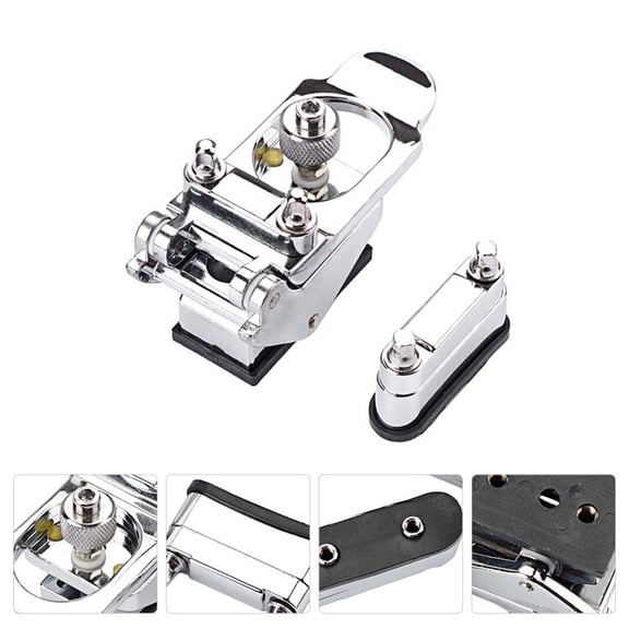 Drum Key for Snare Drum Regulator Made of Durable Metal Silver Color Easy to Use and Install