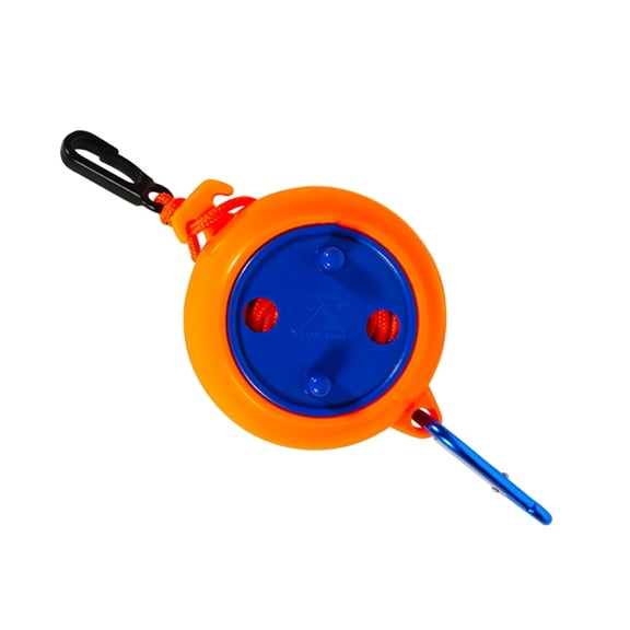 HOMEMAXS  Drying Line Camping Accessories Clothes Dryer Travel Orange