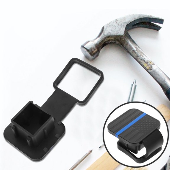 HOMEMAXS Dust Plug for Tow Hitch Towing Hook Cover Shaped Travel Blue