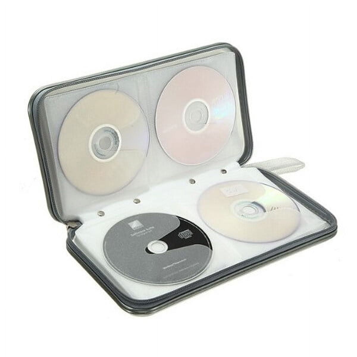 HOMEMAXS E80 Portable Plastic 80 Disc CD DVD VCD Wallet Storage Bag ...