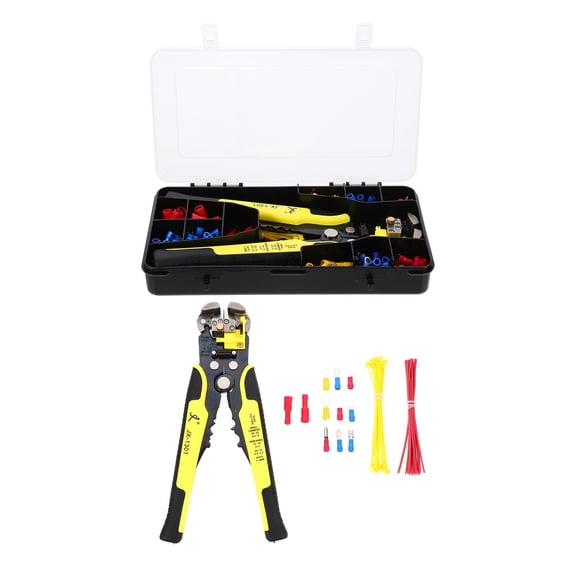 Electrician Tools Electrical Ratchet Ferrules Crimping Wire Yellow