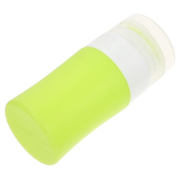 HOMEMAXS Empty Silica Gel Bottle Shampoo Container .3X3.6CM Green