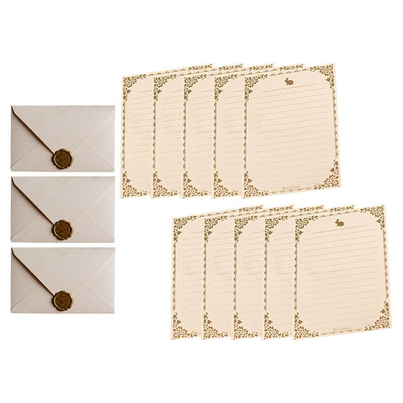 Envelope Stationery Set Letter Writing Stationary Vintage Paper Student