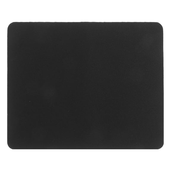 Ergonomic Black Mouse Pad For Office Gaming Non-Slip Rubber Base Mousepad For Home Office Work Simple Mousepad For Laptop