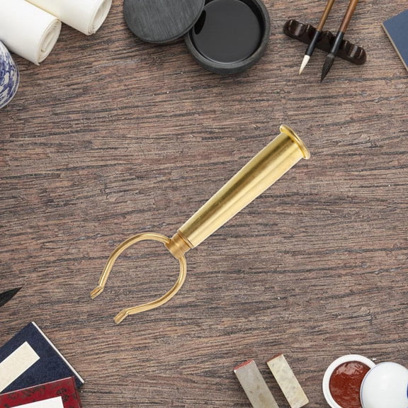 Extendable Pole Hook Attachment Closet Hooks for Hanging Clothes Golden