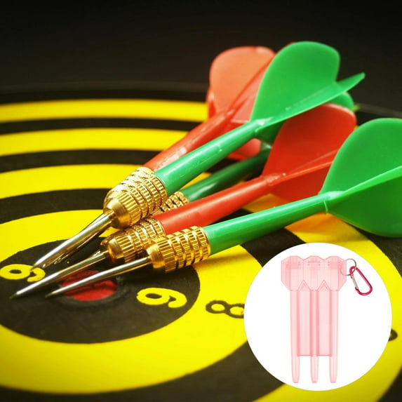 FRCOLOR Portable Case with Carabiner Storage Box Hard Case for Outdoor