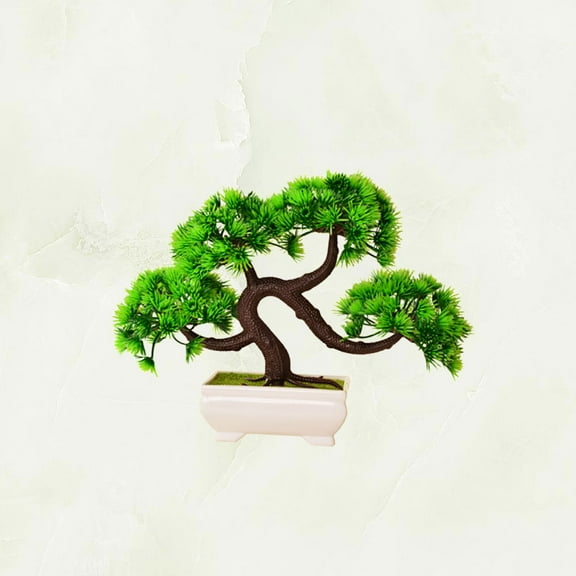 Fake Simulated Welcoming Pine Potted Plant Garden Decor