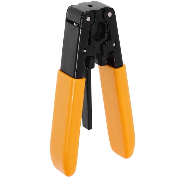 Minkissy Fiber Optic pper Pliers with Anti Slip Handle for Home Use in Orange