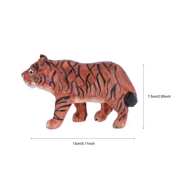 HOMEMAXS  Figure Home Decor Desktop Landscaping Ornament Unique Tiger Adornment