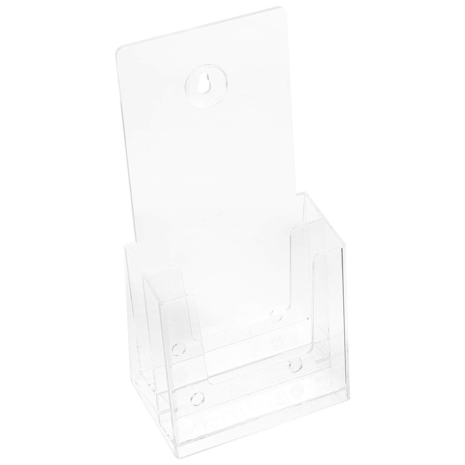 HOMEMAXS File Folder Holder Stand Office 21X10.9X6.1CM Transparent ...