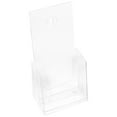 thumbnail image 1 of HOMEMAXS File Folder Holder Stand Office 21X10.9X6.1CM Transparent, 1 of 8