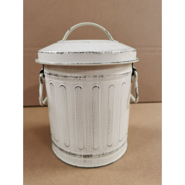 HOMEMAXS Fireplace Ash Bucket Metal Ash Bucket with Lid Metal Storage