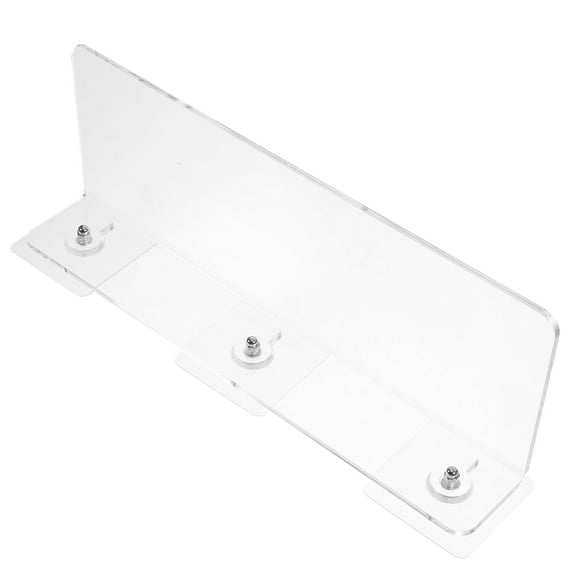 HOMEMAXS Floating Shelf Wall Mount Acrylic Shelf Bathroom Storage Rack Toiletries Display Shelf