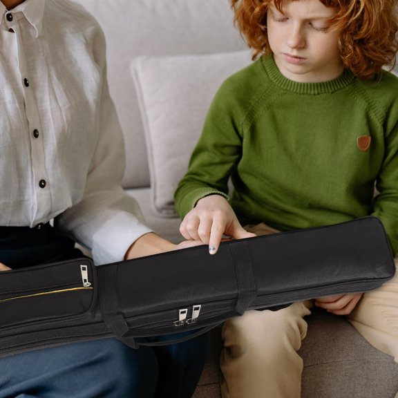 HOMEMAXS Flute Bag Case Travel Tote Bag For Flute Pouch Flute Storage Bag Portable Organizer Pouch Lightweight Vertical Flute Case For Outdoor Home Use