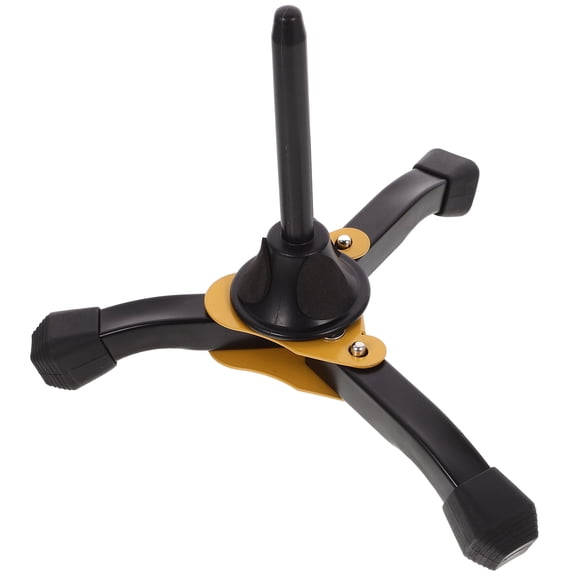 HOMEMAXS Flute Clarinet Stand Foldable Tripod Holder Portable Clarinet Oboe Support Stand for Wind Instrument