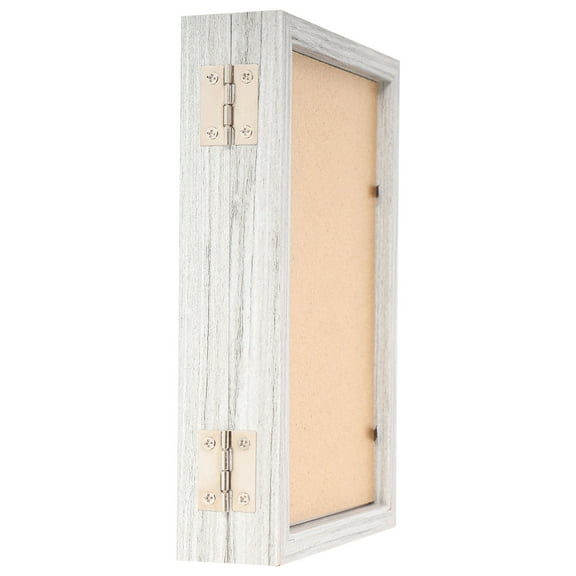 HOMEMAXS Folding Picture Frame with Dual Photo Display Made of Wood for Home Decoration Multi Color 7x5 Inch