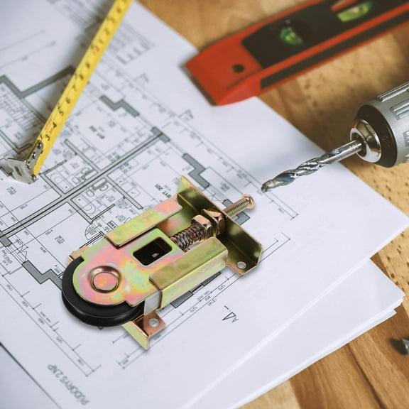 Furniture Moving Sliders For Closet Doors Heavy-Duty Metal Sliding Door Rollers Enhances Home Decor Ideal For Cabinets Wardrobes And Sliding