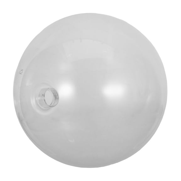 G9 Glass Lampshade Threaded Neck Globe Lamp Shade Dome Lampshade Clear Ball Light Fixture Cover Replacement for Pendant Lighting Chandeliers Wall Sconce 180mm