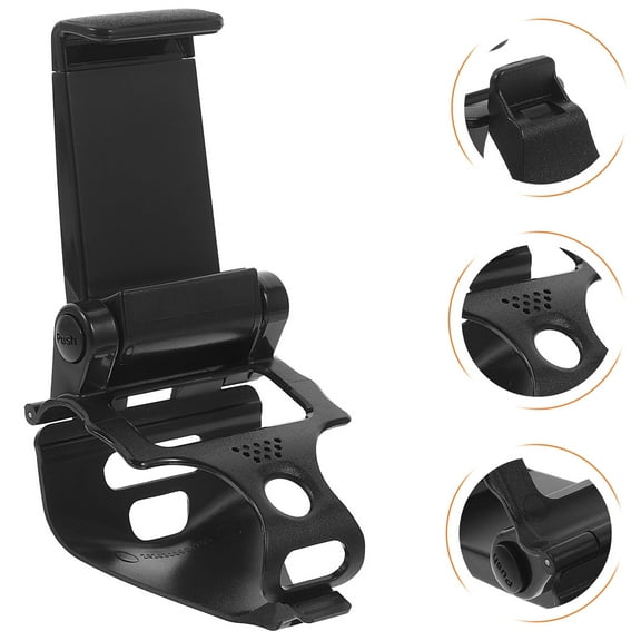 HOMEMAXS Game Controller Holder Phone Clip Plastic Mobile Gaming Mount Bracket Holder
