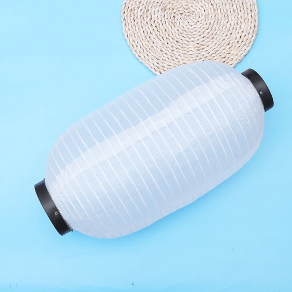 HOMEMAXS Garden Winter Melon Lantern Japanese Style Lanterns 47.50X25.50X25.50CM White