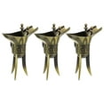 thumbnail image 1 of HOMEMAXS Golden Alloy Chinese Ancient Style Wine Cups for Home Use Perfect for White Wine Vodka or Liqueur 3pcs, 1 of 8