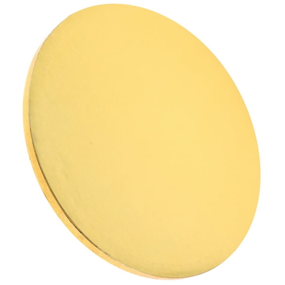 Minkissy Cake Serving Board Golden For Bakers 1Set 12 Inches