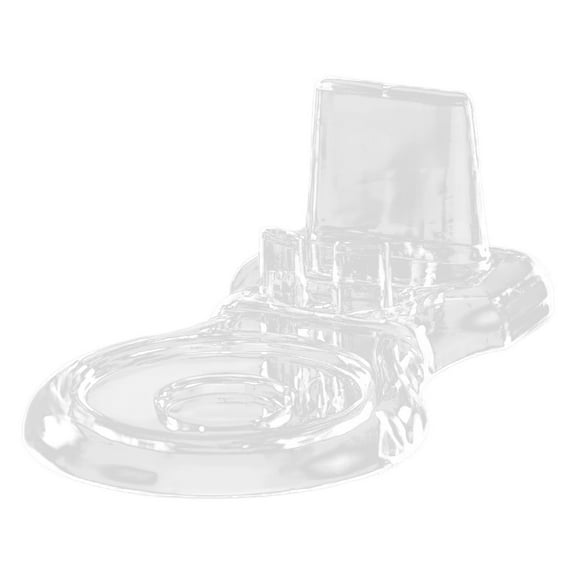 HOMEMAXS Transparent Acrylic Plate Stand for Display with Saucer Easel Design Small Size Fits Most Decor Styles