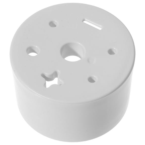 Minkissy Grave Inserted Vase Flower Arrangement Bracket White Plastic 1Set