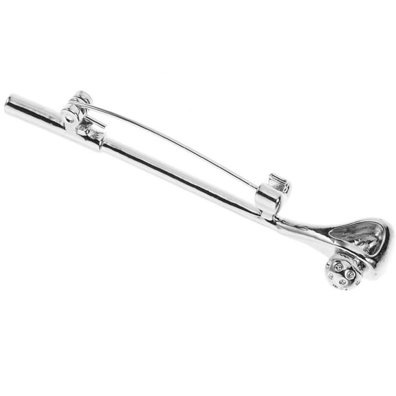 HOMEMAXS  Green Party Hats Golf Racket Brooch Men and Women
