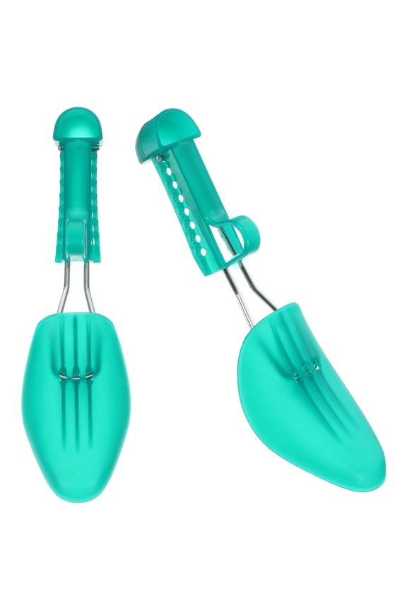 Green Plastic Shoe Expander for Shaping Adjustable Women's Shoe Stretcher Keeps Boots Comfortable 1 Pair