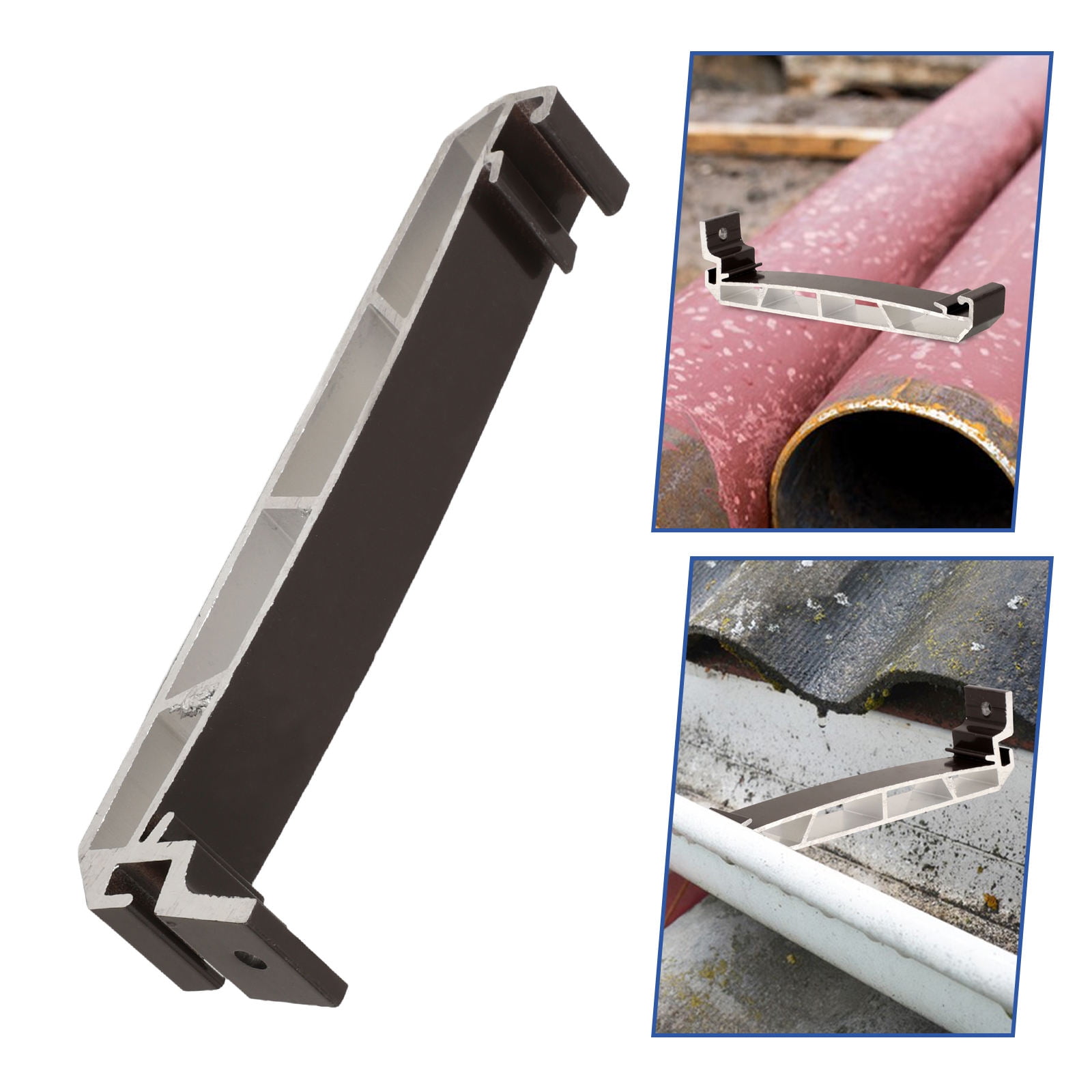 HOMEMAXS Gutter Roof Rack Racks for Rain Mount Attachment from Dark ...
