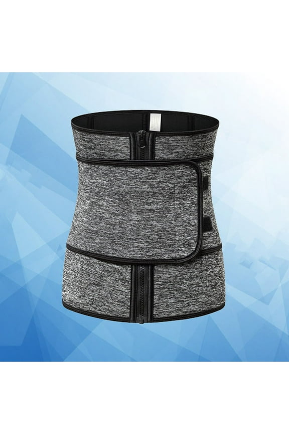 Gym Corset Size Chart Waist Trainer Full Coverage Waist Trainer Miss Xl Grey