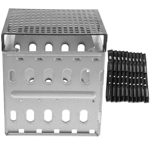 HOMEMAXS HDD Cage Drive Mounting Tray Multi Hard Enclosure Drives Silver